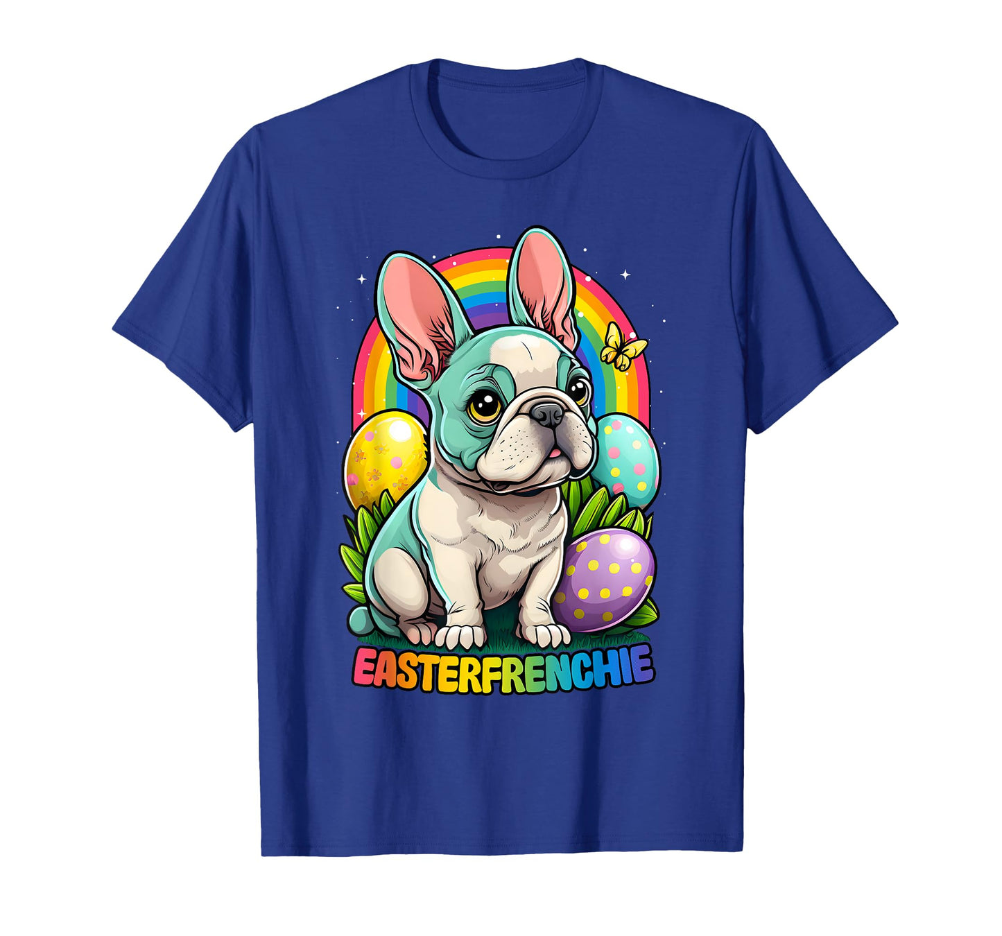 Funny Easter French Bulldog Easterfrenchie Cute Frenchie T-Shirt