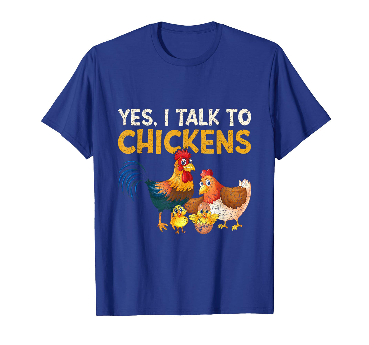 Kids Farming Boys Funny Farmer Gifts For Men Women Yes, I Talk To Chickens | Farm Lover Funny Chicken Farmer T-Shirt