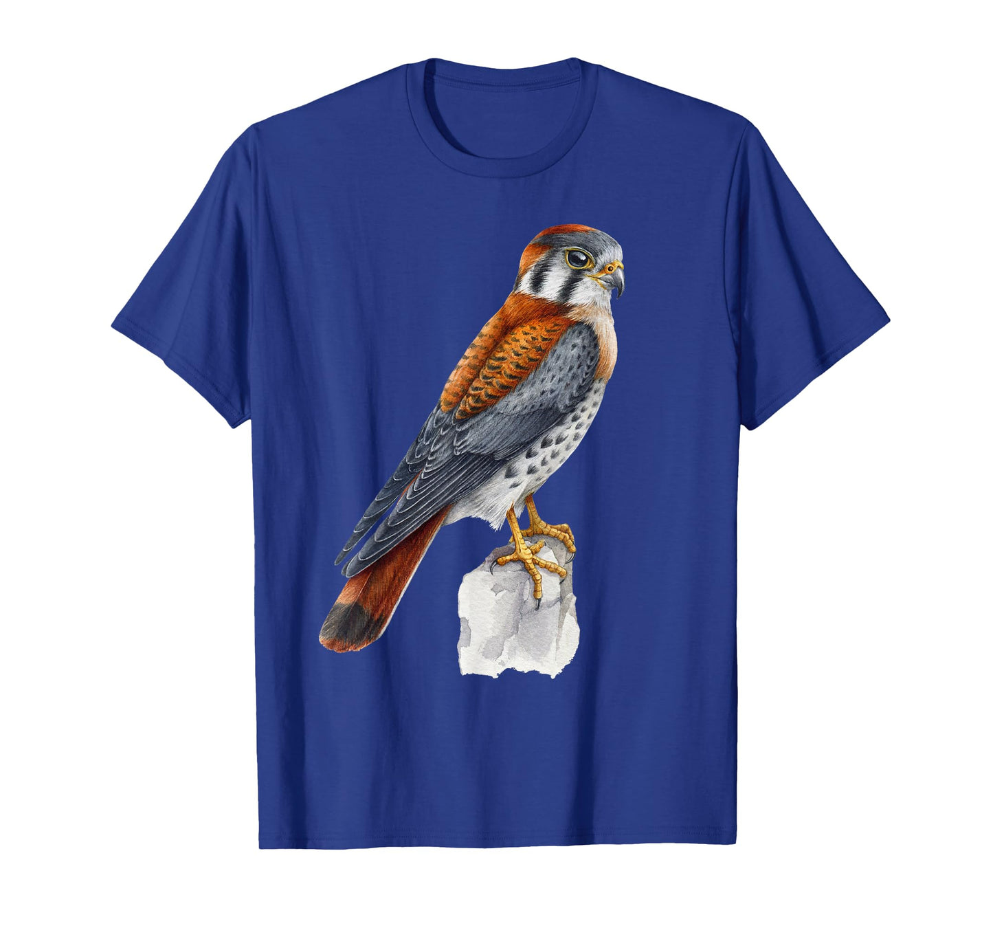 Floral Folk - Common Kestrel - Bird of Prey - Bird Watching T-Shirt