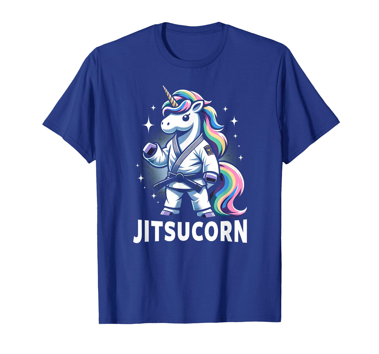 Funny Self Defense BJJ Shirt Cute Unicorn Jiu Jitsu T-Shirt