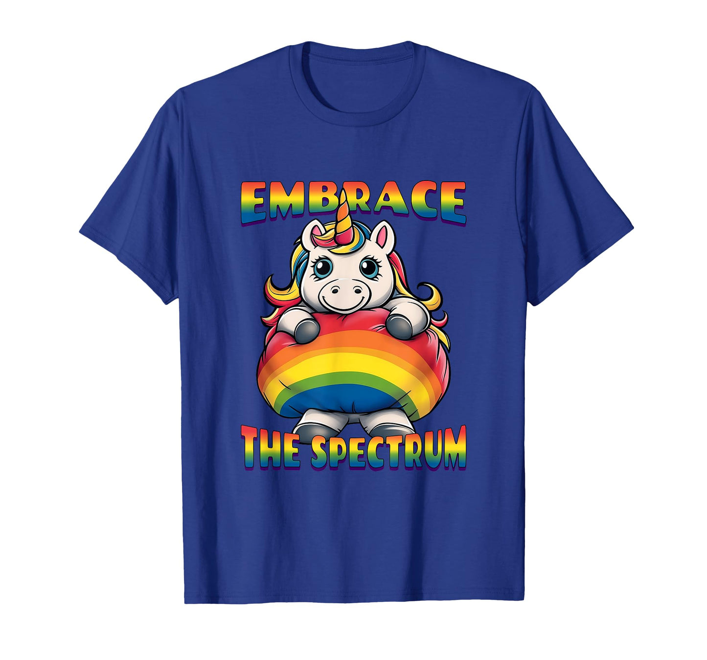 Embrace the Spectrum: Autism Awareness Unicorn T-Shirt