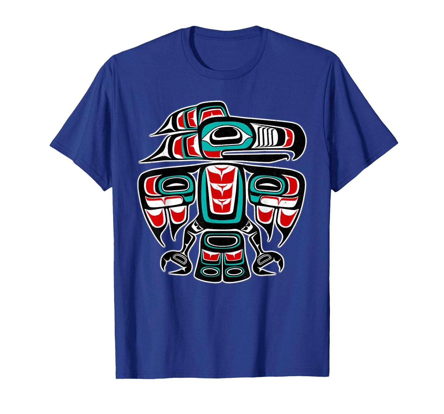 Northwest Coast Totem Pole Art - Eagle - Native Bird T-Shirt
