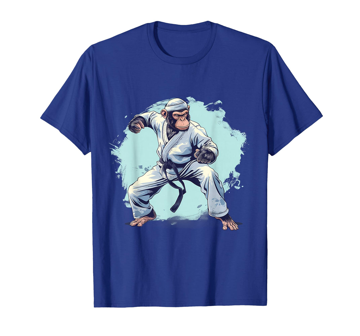 Karate Monkey Martial Arts Kickboxing Judo MMA Monkey Lover T-Shirt