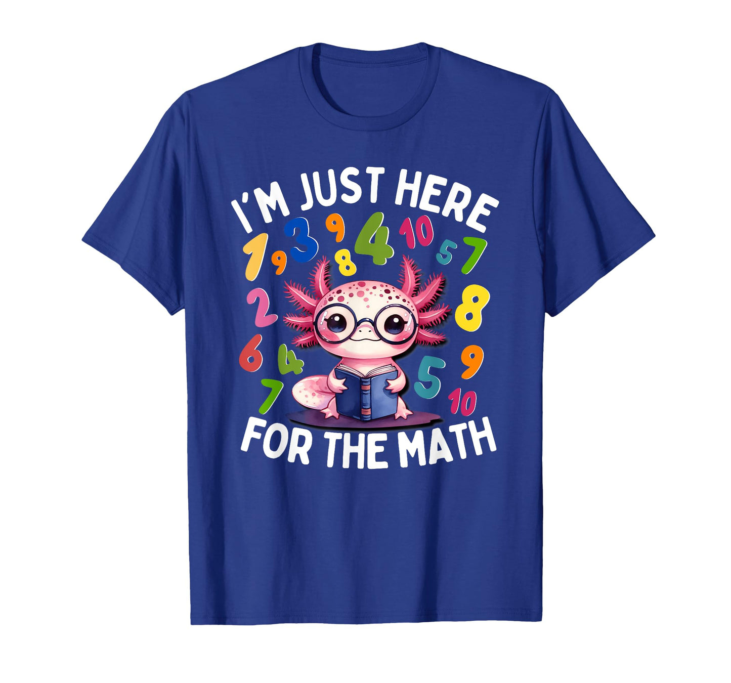 Number day Maths day unicorn numbers day kids Maths costume T-Shirt