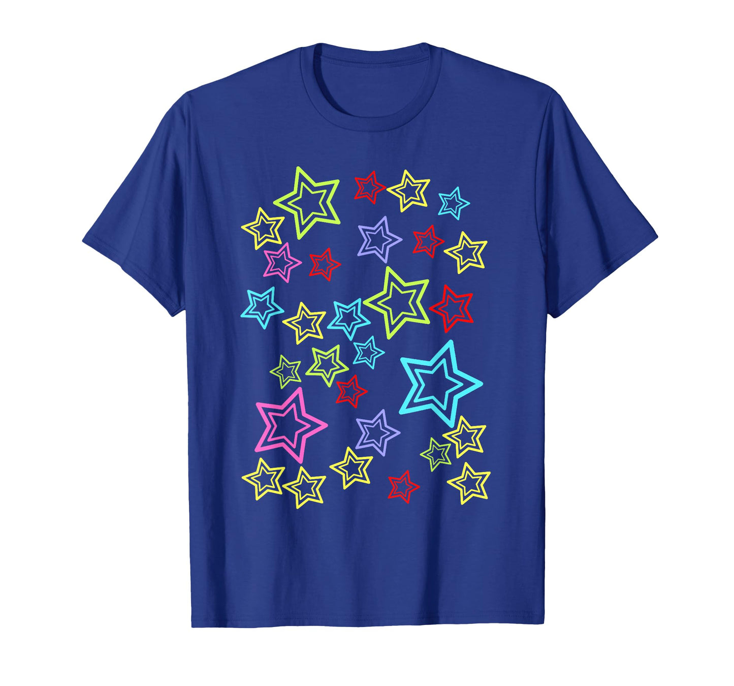 Retro Children's Stars 80s Star Teen Children Girls Boys T-Shirt