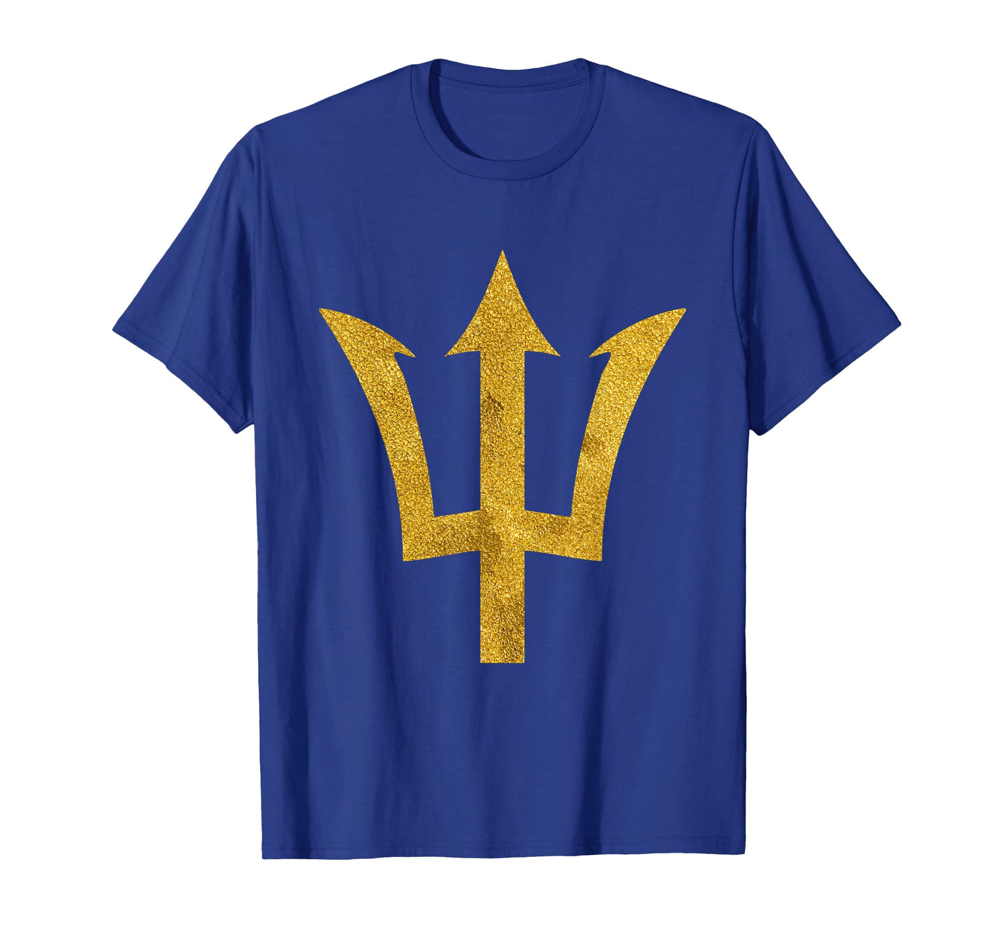 Bajan t shirt Barbados tee est 1966 gold trident T-Shirt