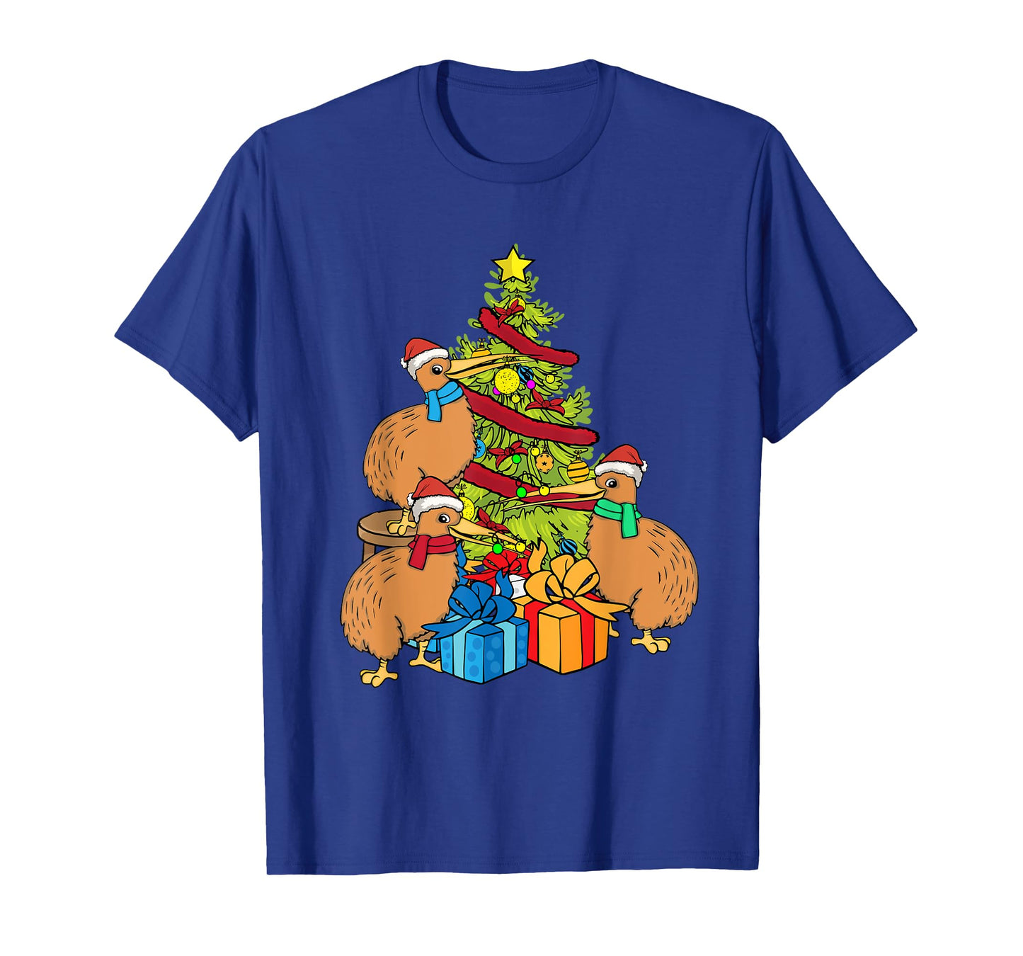 Kiwi Bird Lover Kids Christmas Tree New Zealand Kiwi T-Shirt