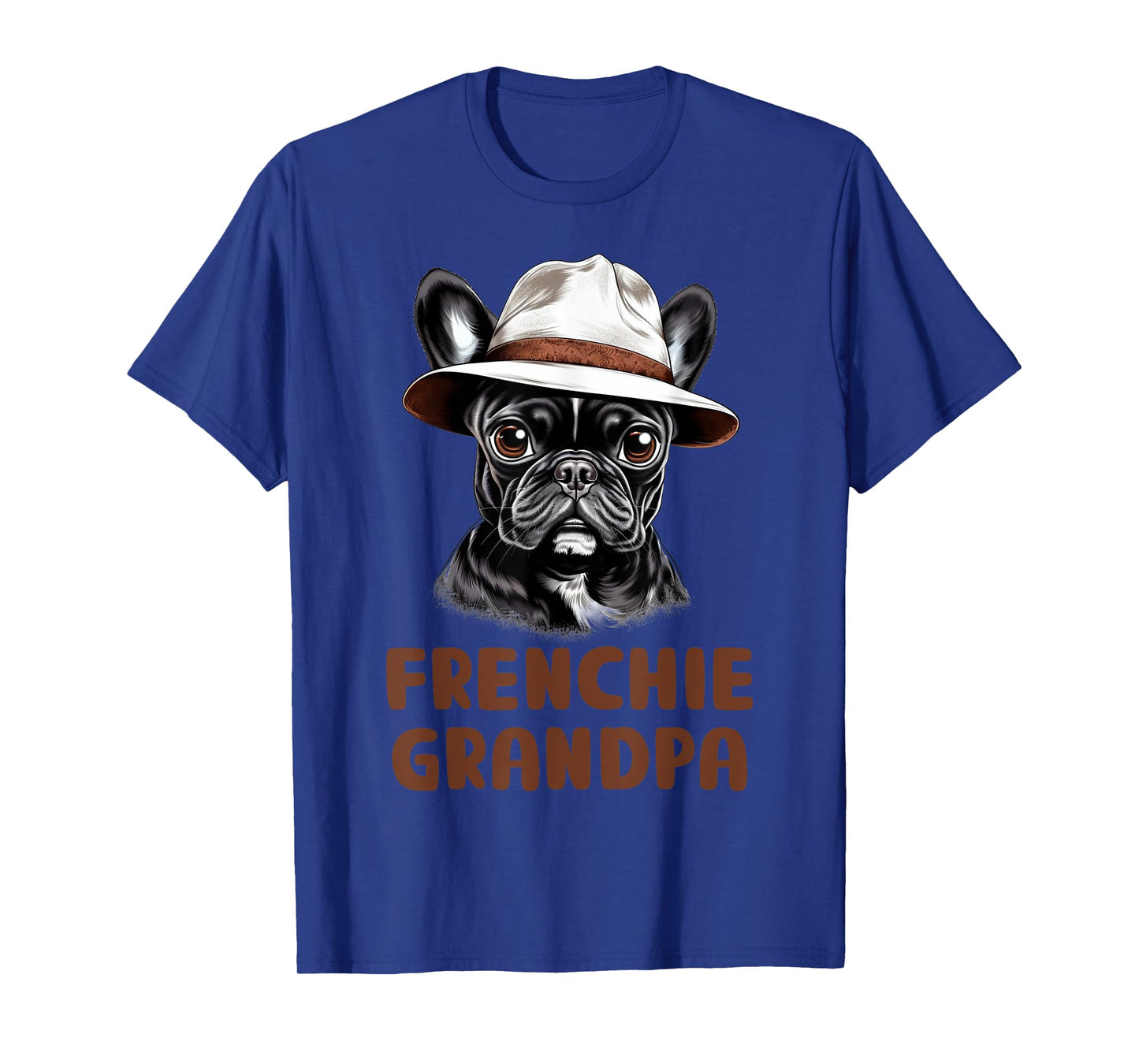 Frenchie Grandpa Dog Lover Gift Funny French Bulldog Owner T-Shirt
