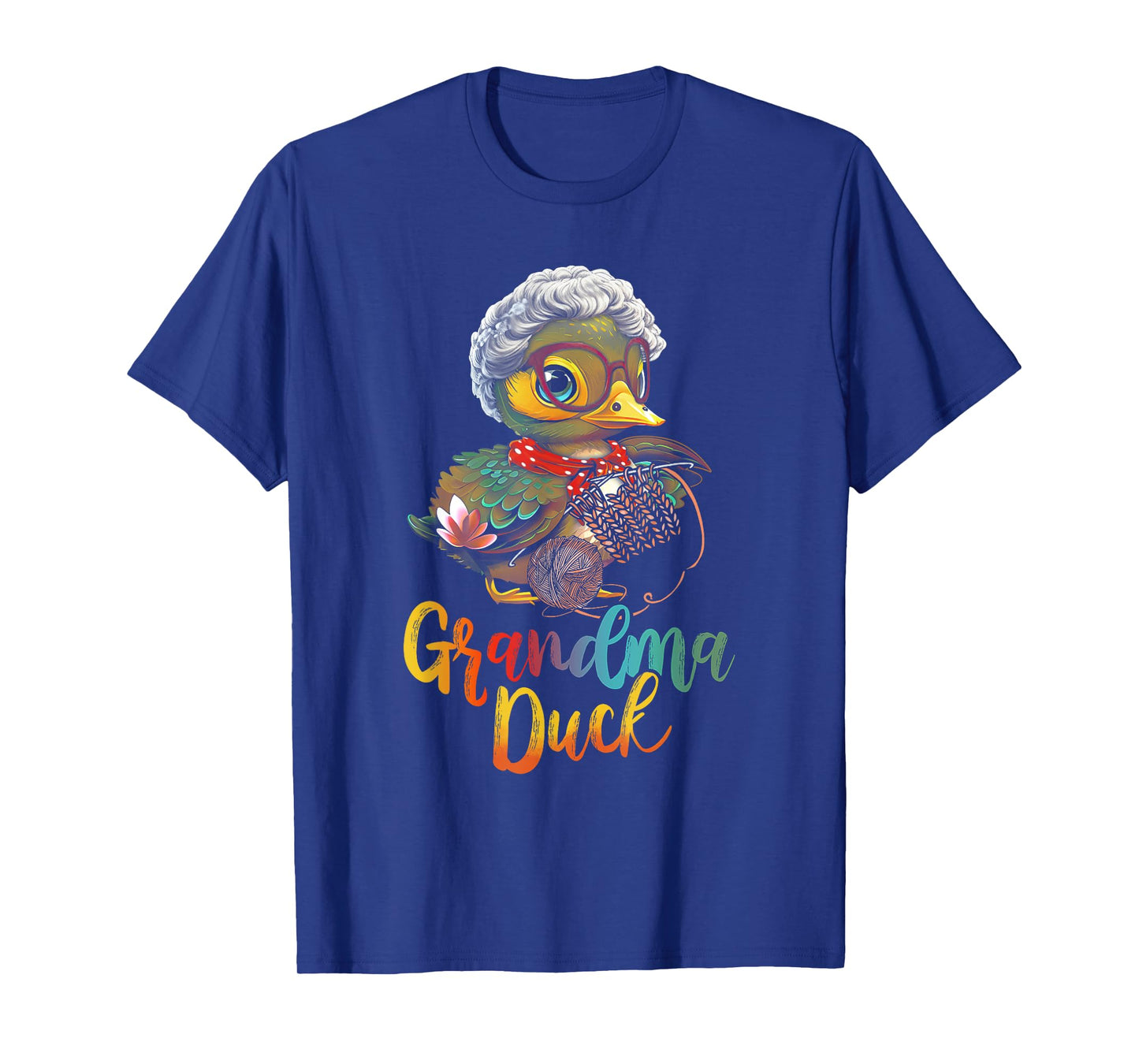 Grandma Duck Cute Grandmother Rubber Duck Grandparents Day T-Shirt