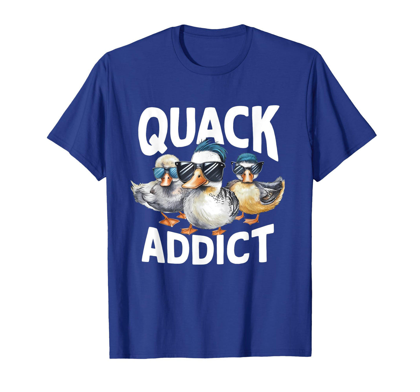 Quack Addict Funny Mallard Duck Lover T-Shirt