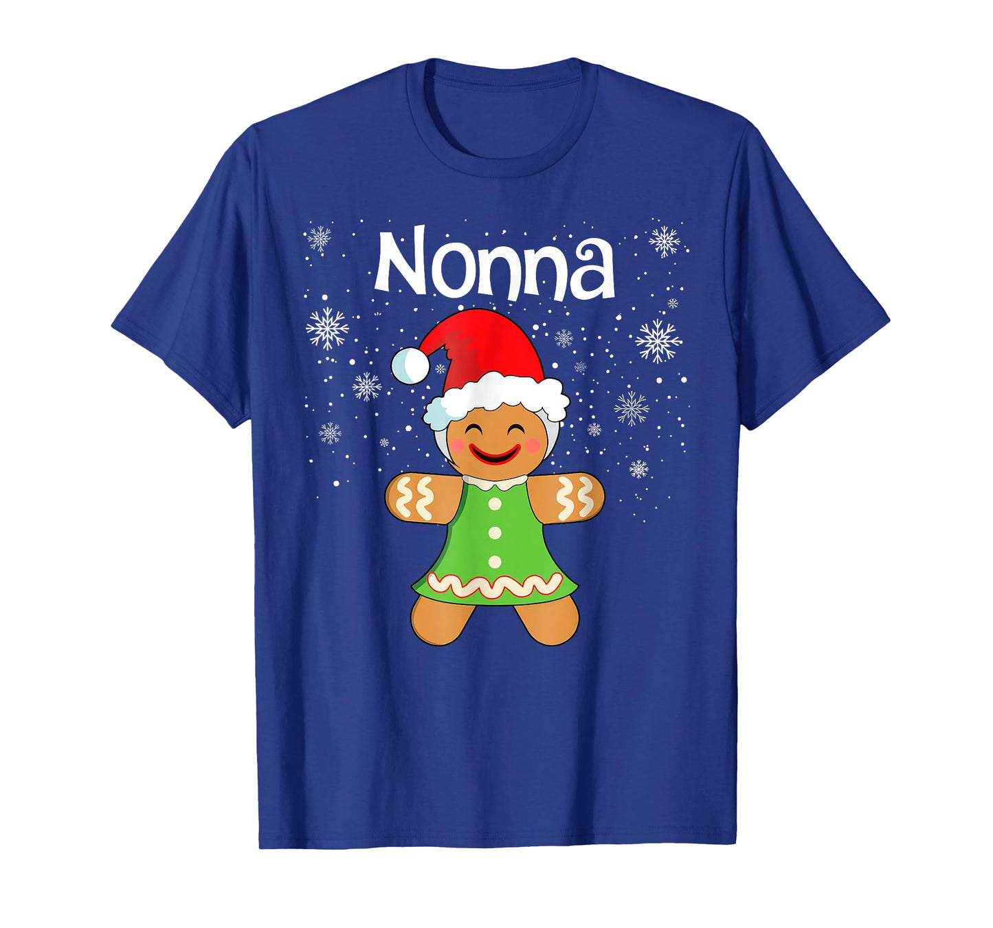 Nonna Gingerbread Family Matching Christmas Women T-Shirt