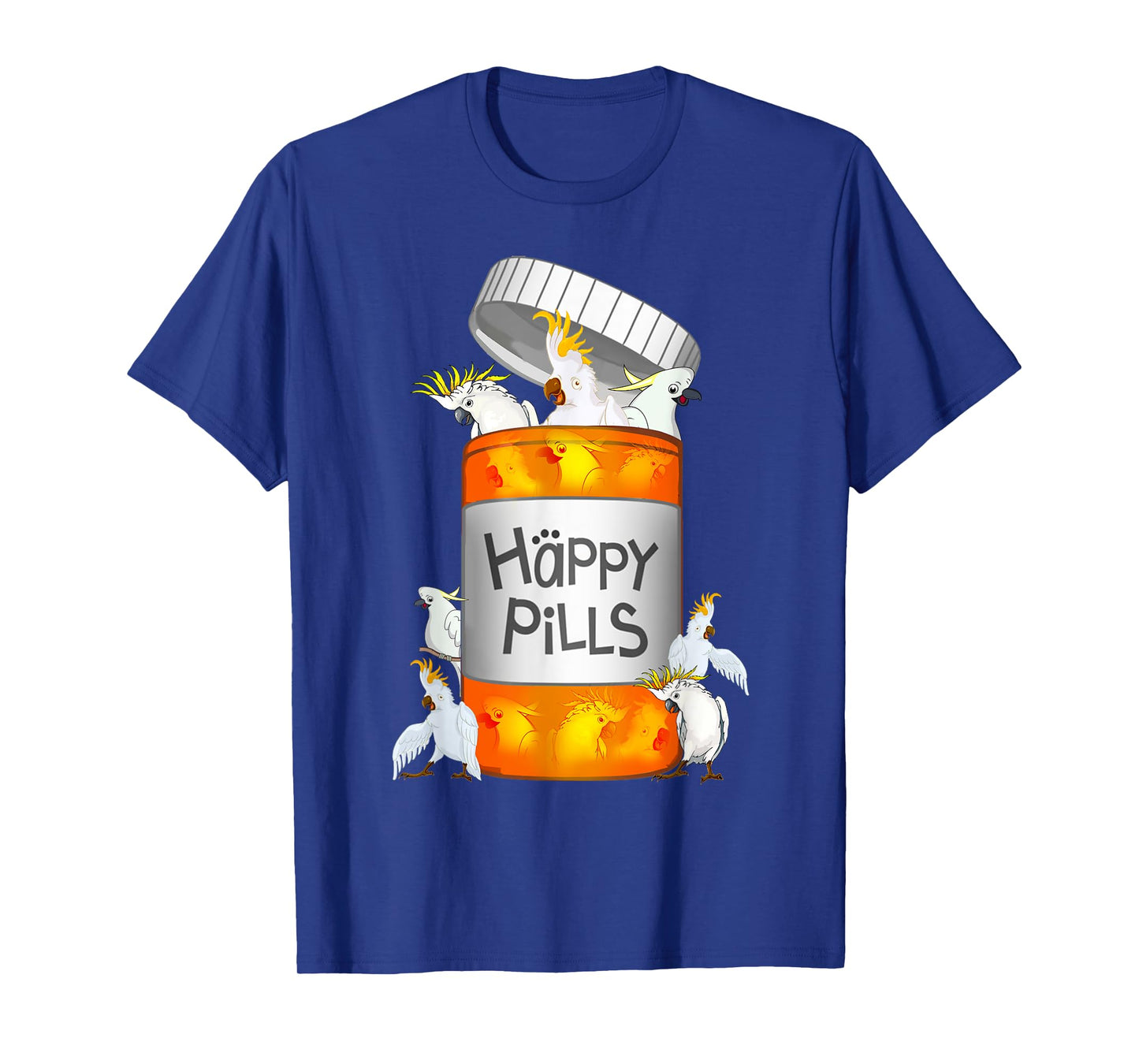 Cockatoo Happy Pills T-shirt