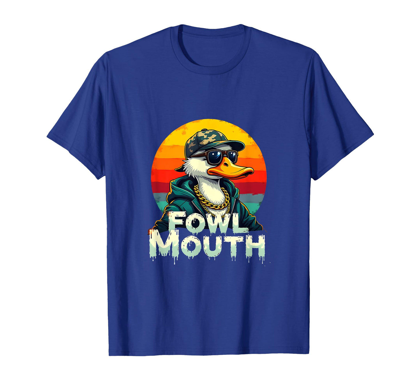Funny Duck Hunter Fowl Mouth Duck Hunting Goose Hunt T-Shirt