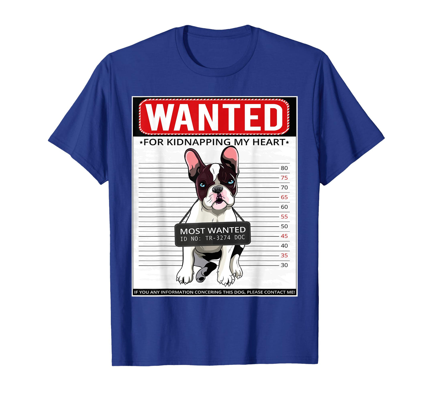 French Bulldog Frenchie Dog T-Shirt for Men Women Girls Kids