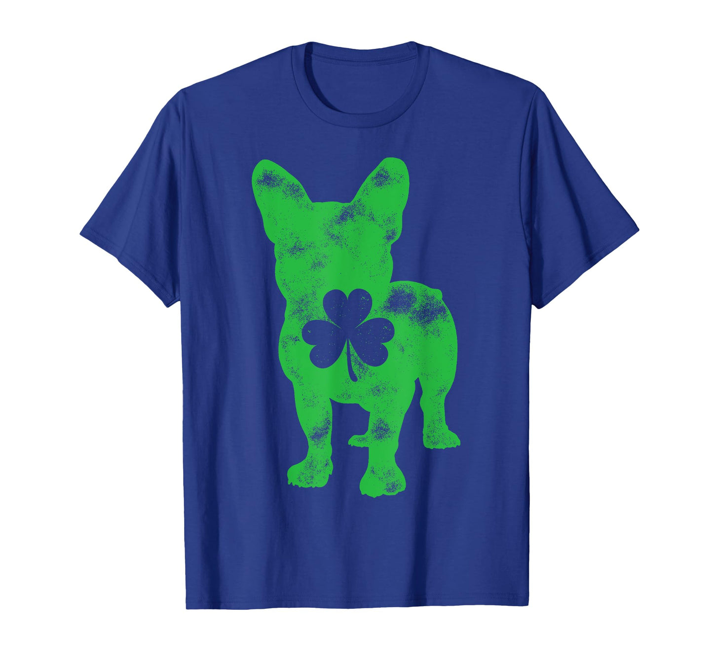 French Bulldog St Patrick's Day Boys Girls Shamrock Dog Lover T-Shirt