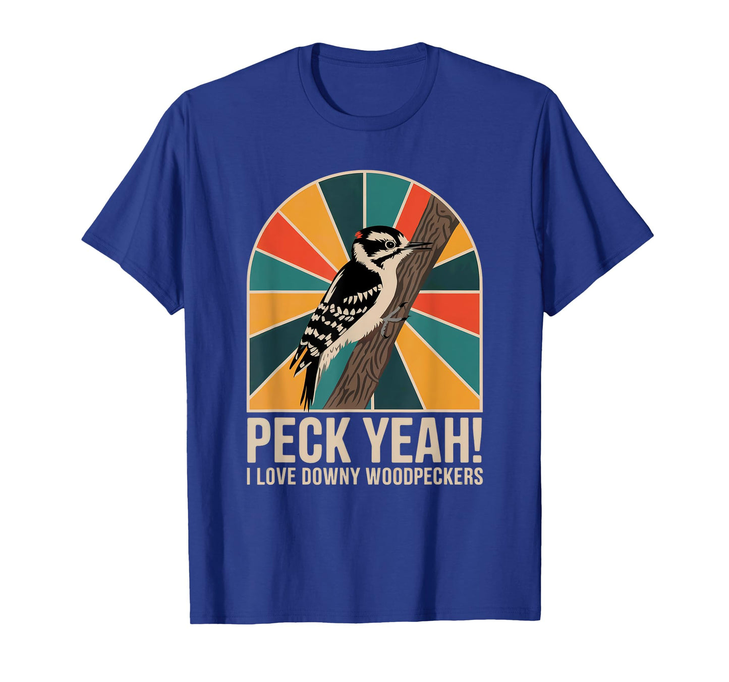 Downy Woodpecker – Nature Lover’s Bird Design T-Shirt