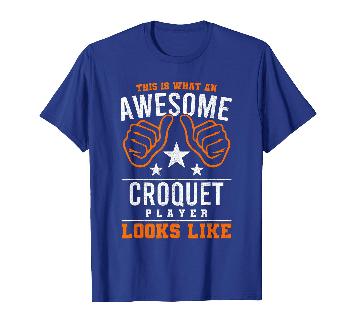 This Is What An Awesome Croquet Player Mallet Lawn Game T-Shirt