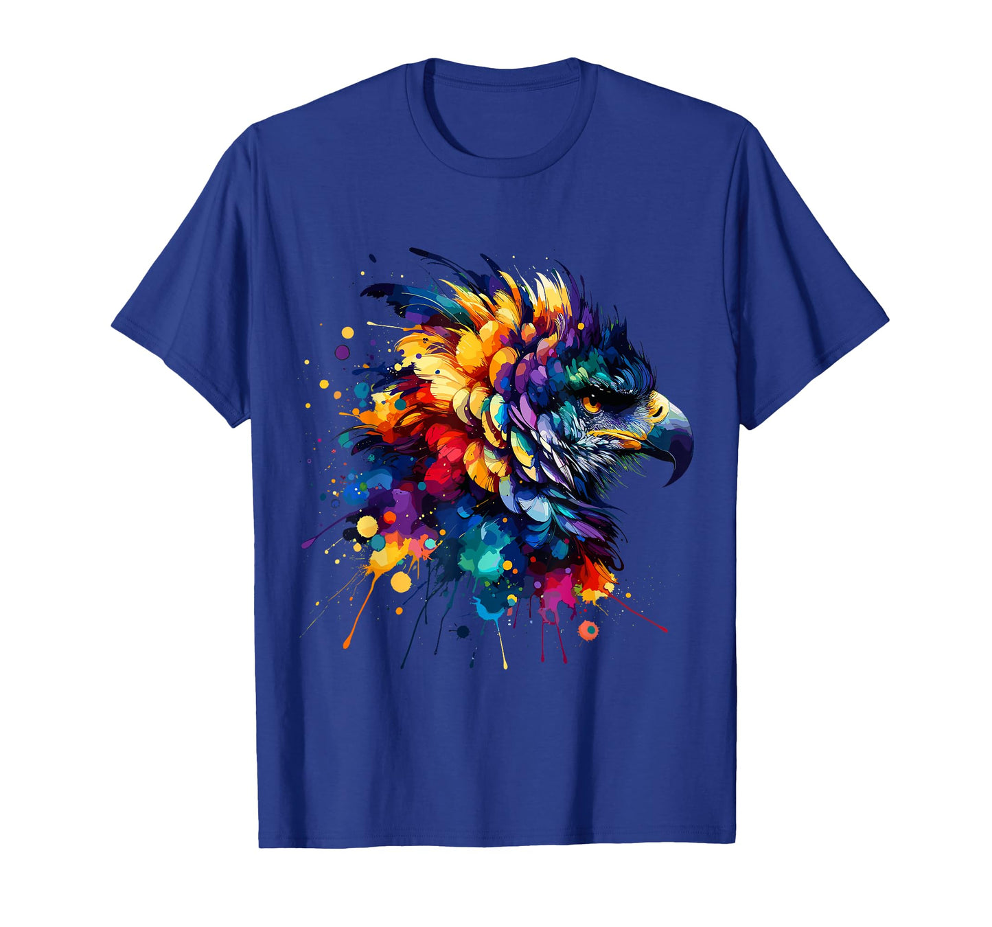 Colorful Splash Art Harpy Eagle Eagles T-Shirt