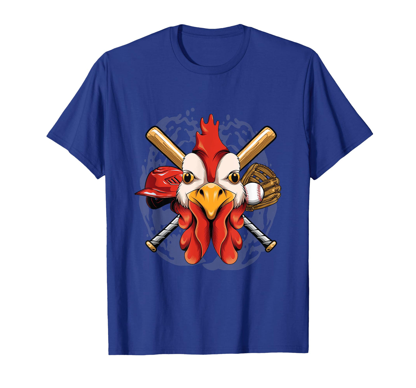 Baseball Player Chicken Pitcher Catcher Baseball Coach Farm T-Shirt
