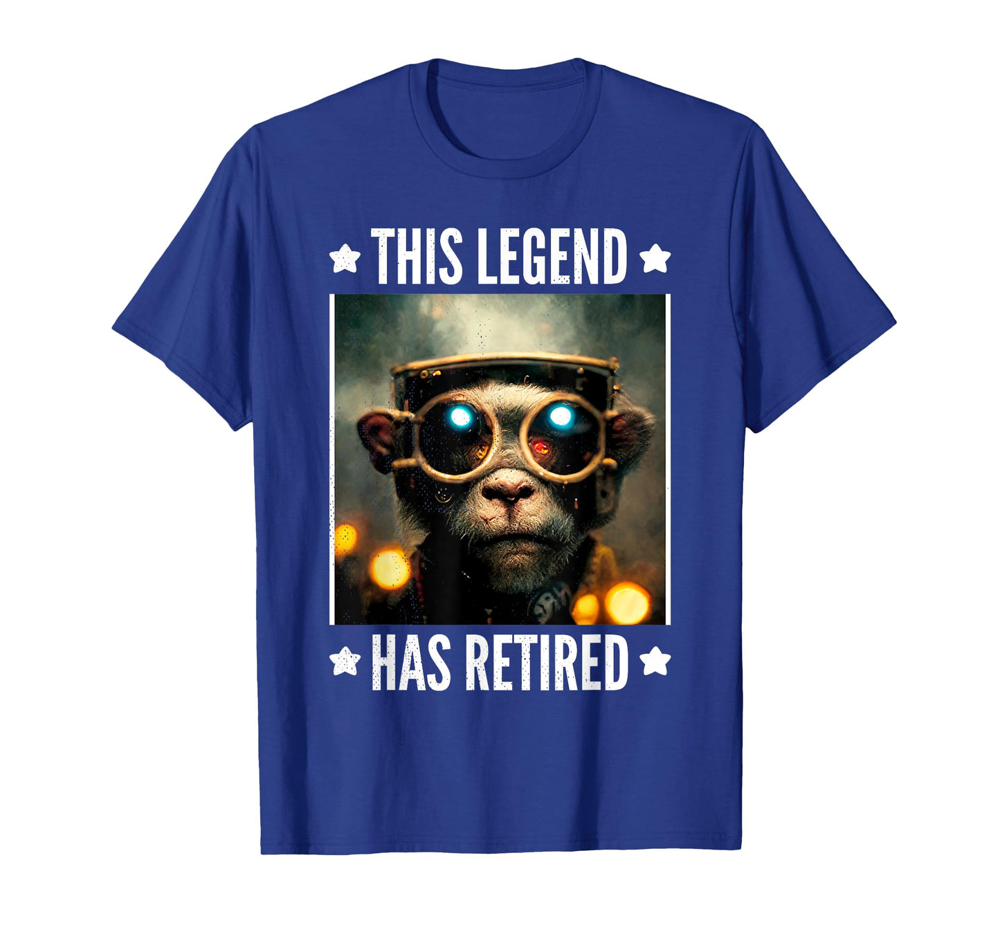 This legend has retired. Cool illustrated monkey. T-Shirt