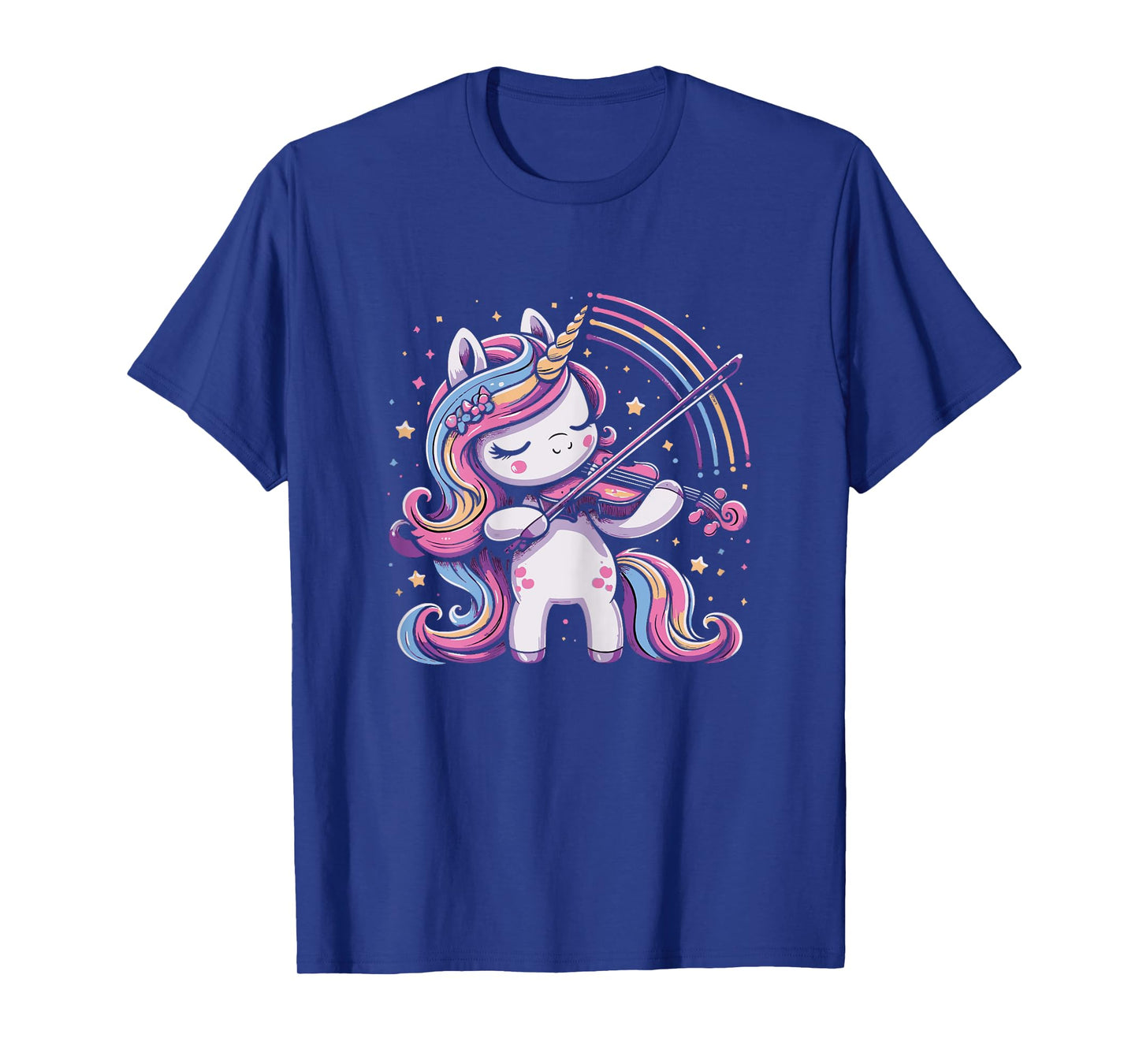 Unicorn Playing Violin Violinist Violin Player T-Shirt
