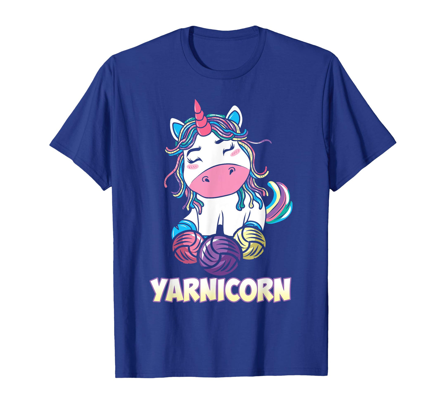 Yarnicorn Unicorn Yarn Art Knitting Lover T-Shirt