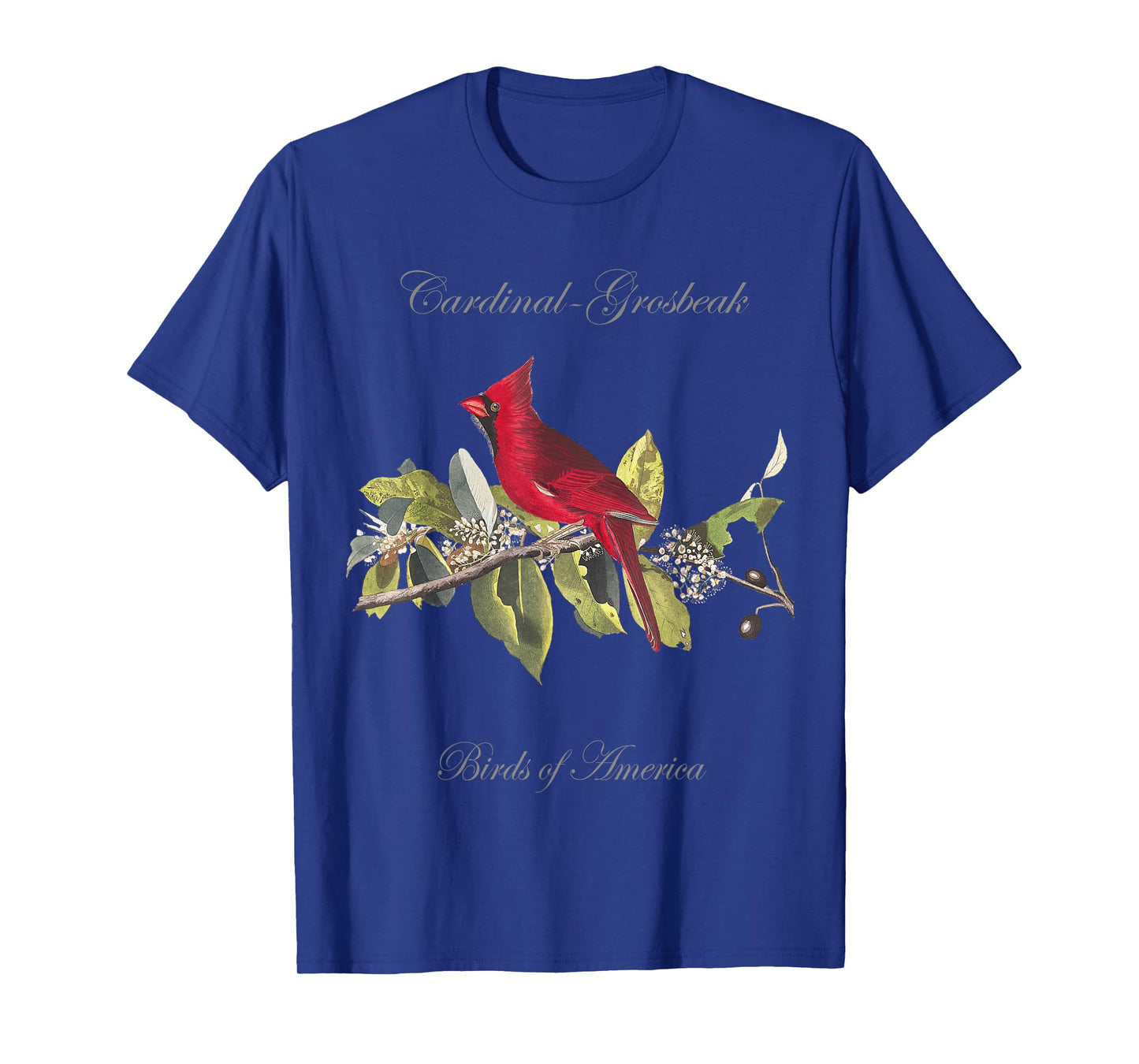 Red Cardinal - Birds of America Series Audubon T-Shirt