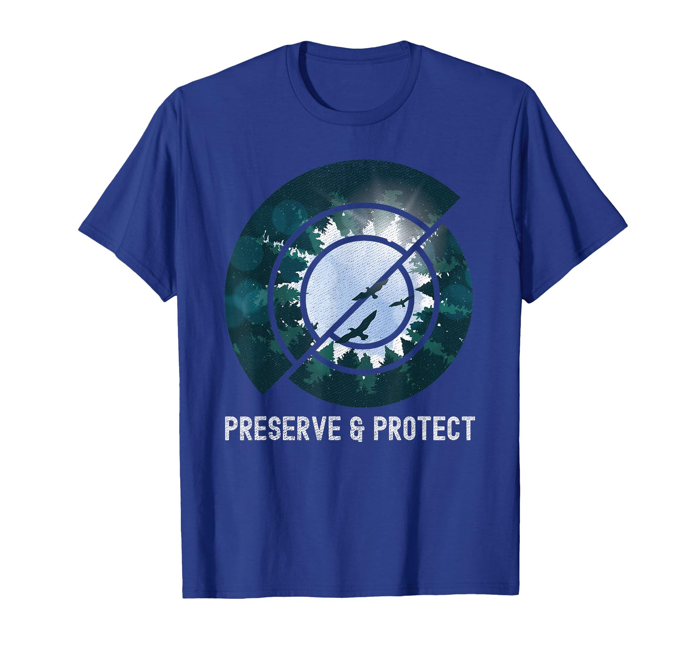 Wildlife Nature Preserve & Protect Bird Forest Conservation T-Shirt