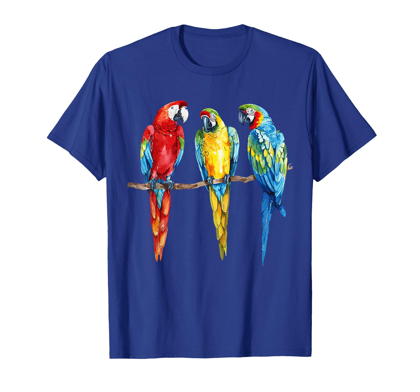 Colorful Parrot Watercolor T-Shirt