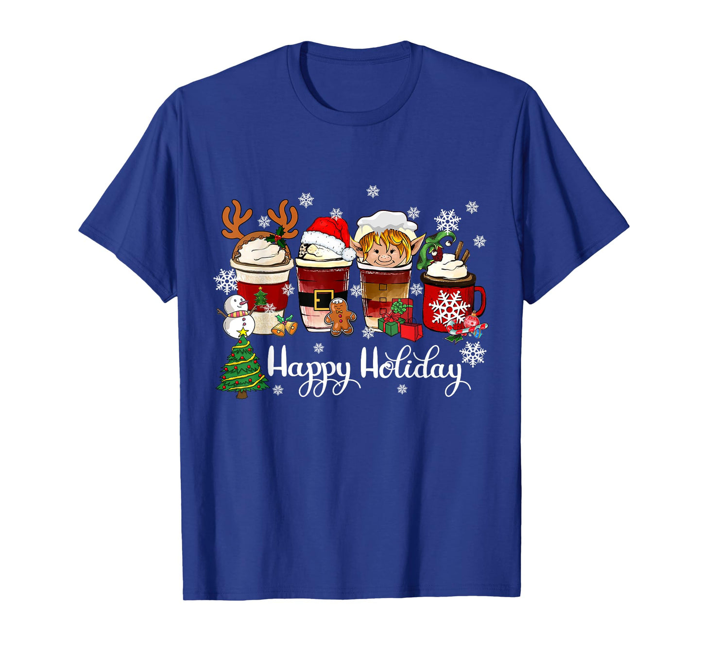 Christmas Coffee Xmas for Coffee Lover Christmas 2025 T-Shirt