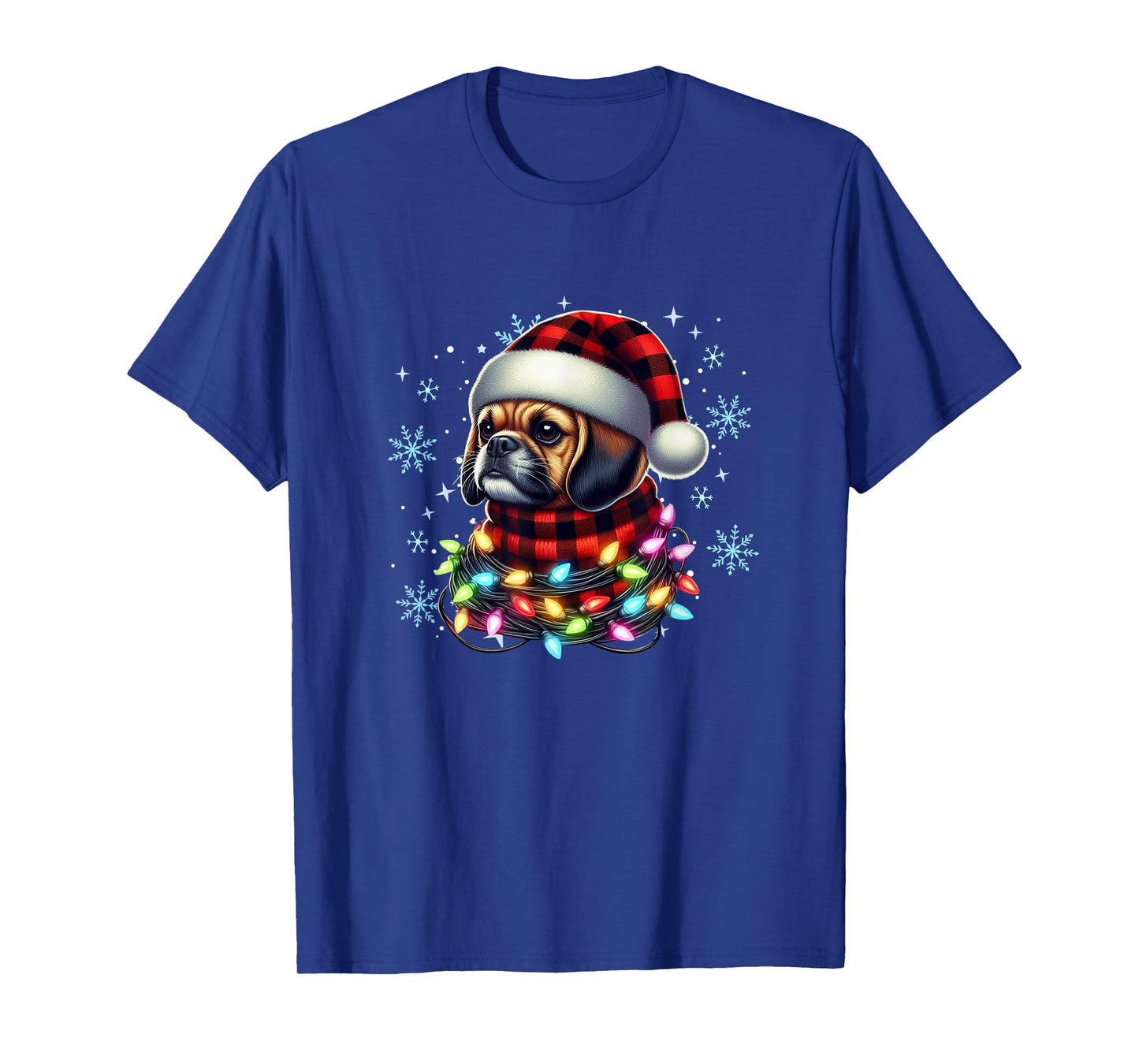 Puggle Christmas Gifts for Puggle Lovers Unisex-Kids Black Puggle Xmas Puggle Lover T-Shirt