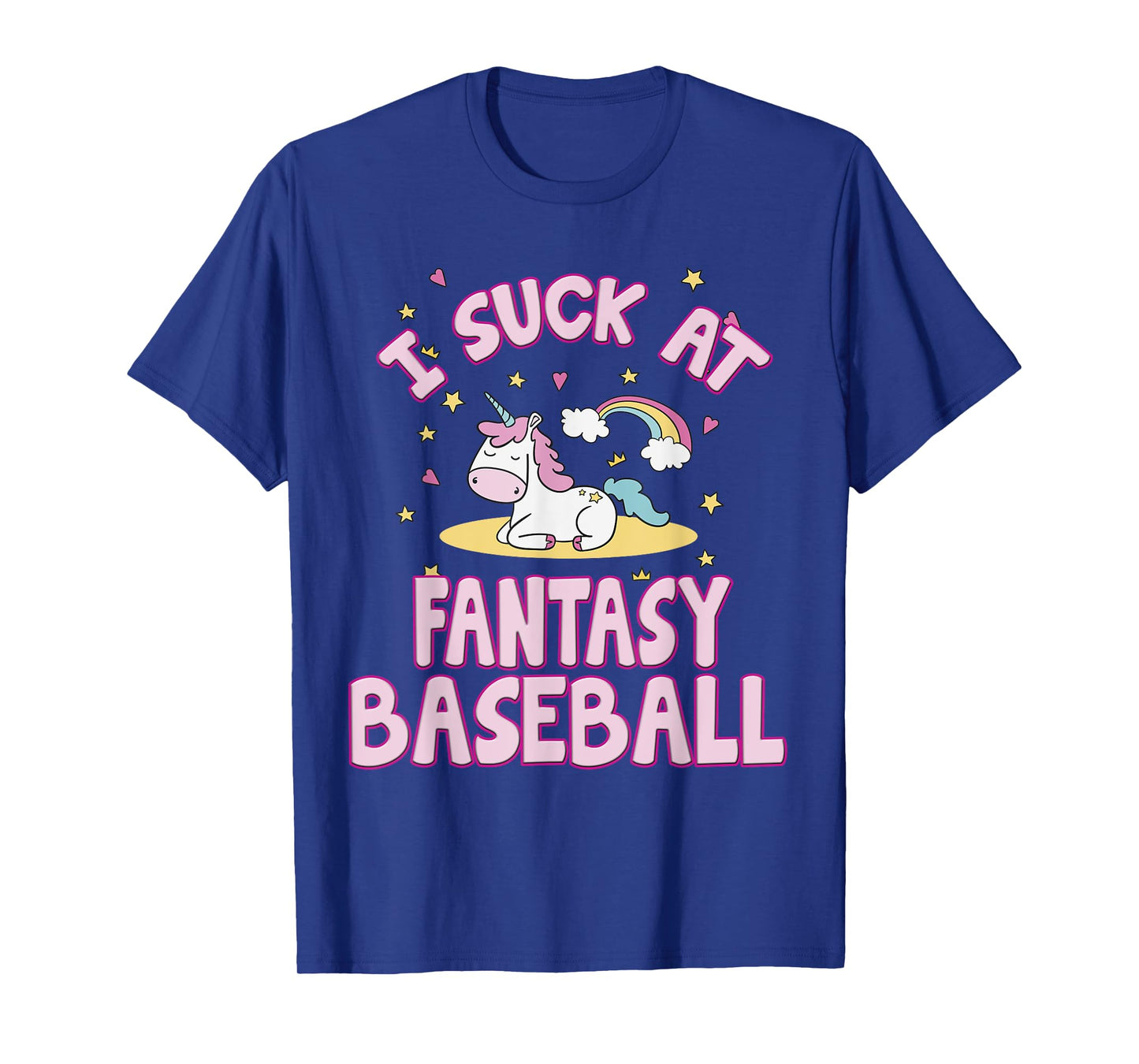 I Suck At Fantasy Baseball Draft Party T-Shirt