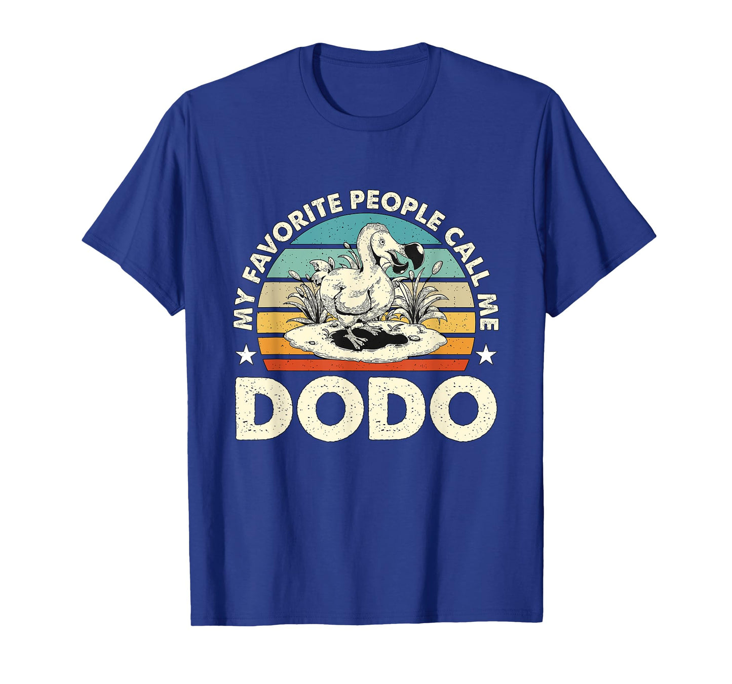 My Favorite People Call Me Dodo Retro Flightless Dodo Bird T-Shirt