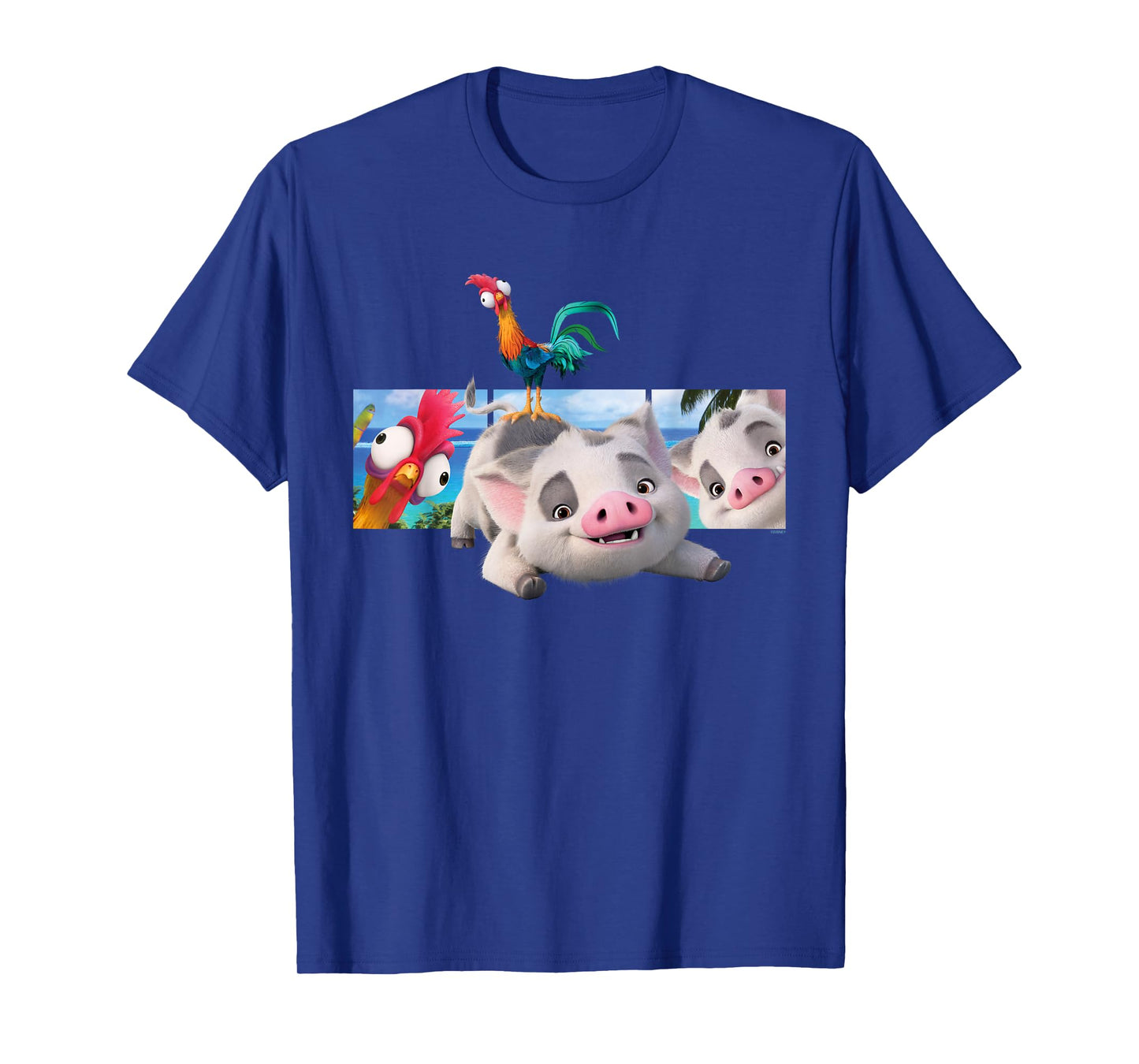Disney Moana 2 Best Beach Friends Pua and Heihei T-Shirt