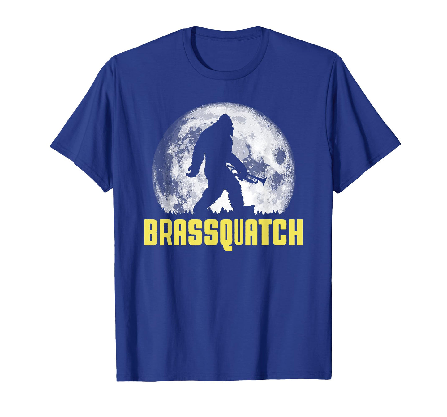 Brassquatch! Funny Bigfoot Trumpet / Brass Instrument T-Shirt