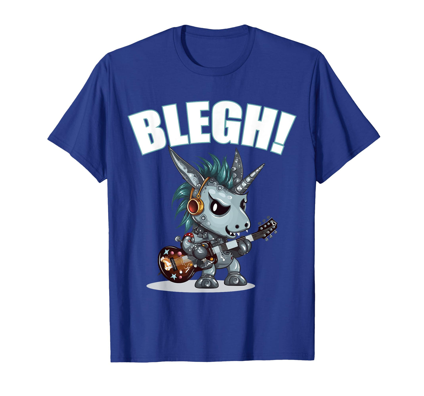 Blegh Heavy Metal Metalcore Unicorn T-Shirt