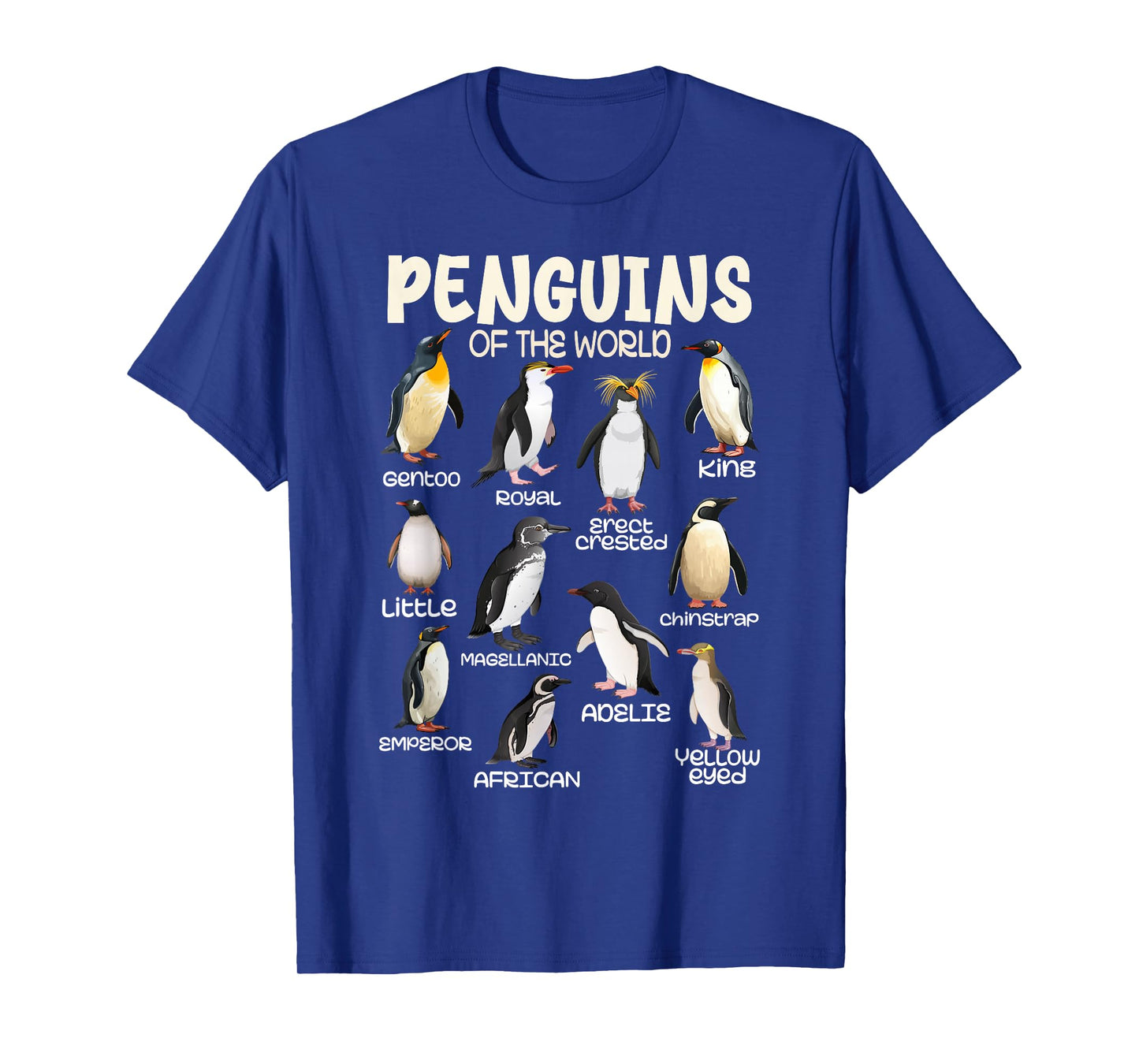 Penguin Tees Penguins Animals of the World Penguin Lovers T-Shirt