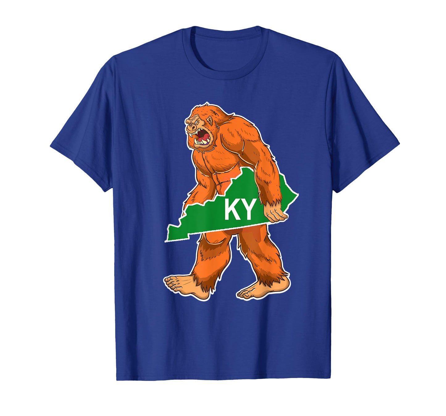 Bigfoot Kentucky Sasquatch State T-Shirt