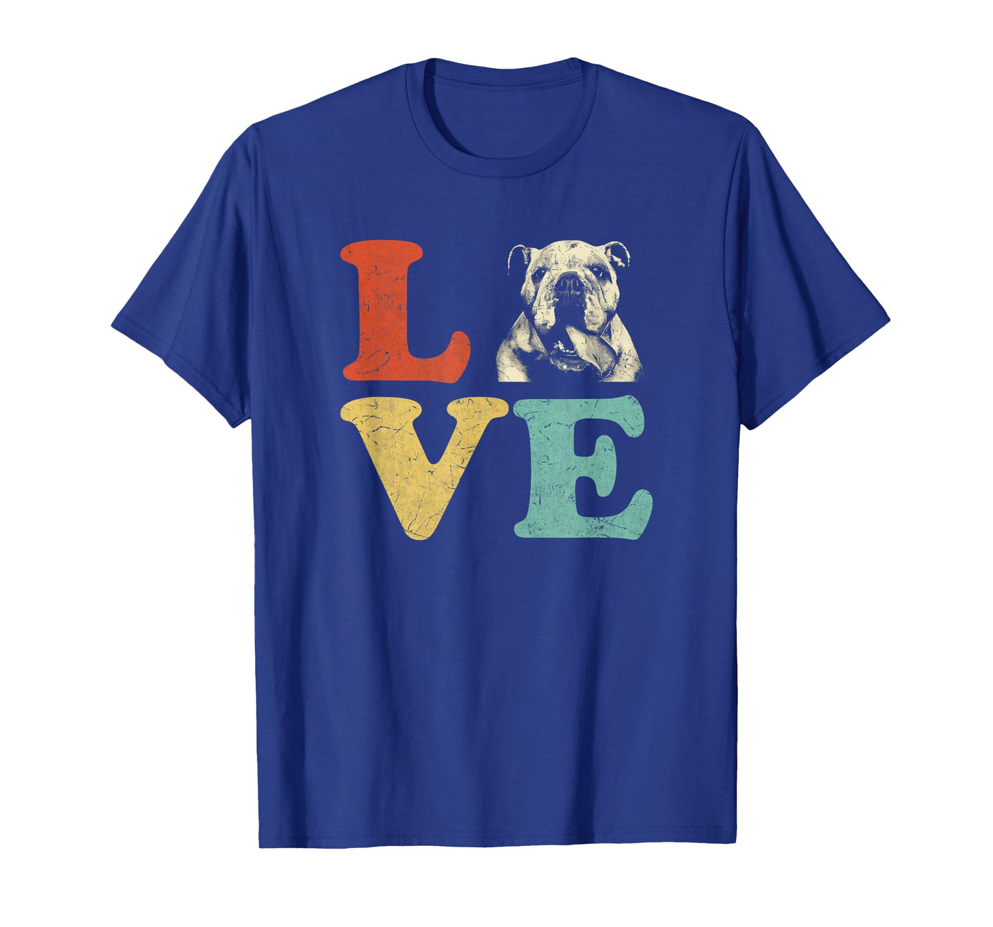 I Love My Bulldog English Bulldog Dog Lovers T-Shirt