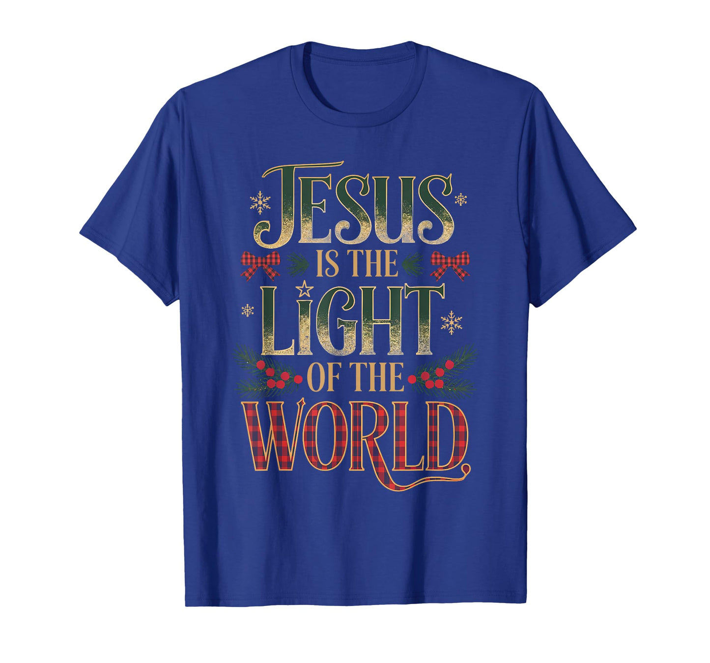 Vintage Jesus Light of the World Coquette Shirt Christmas T-Shirt