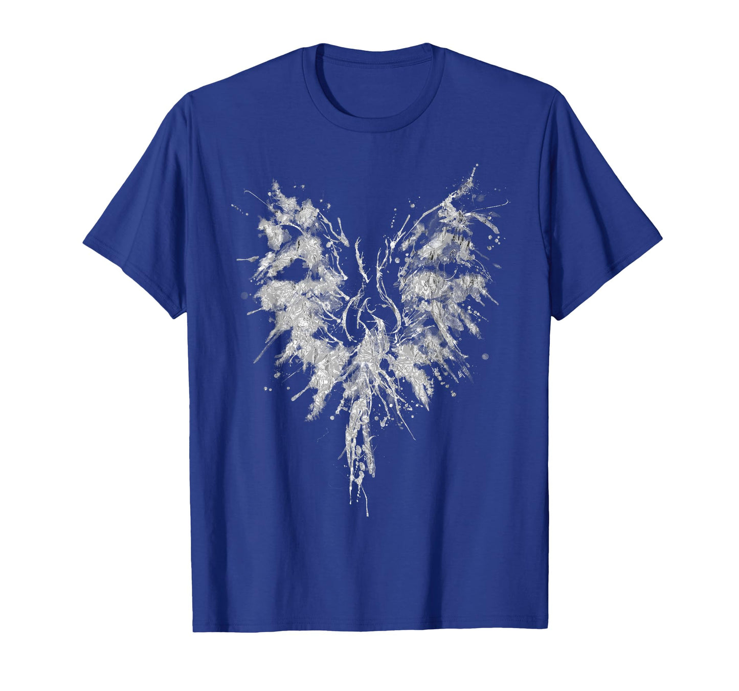 Abstract Watercolor Phoenix Inkblot Bird T-Shirt