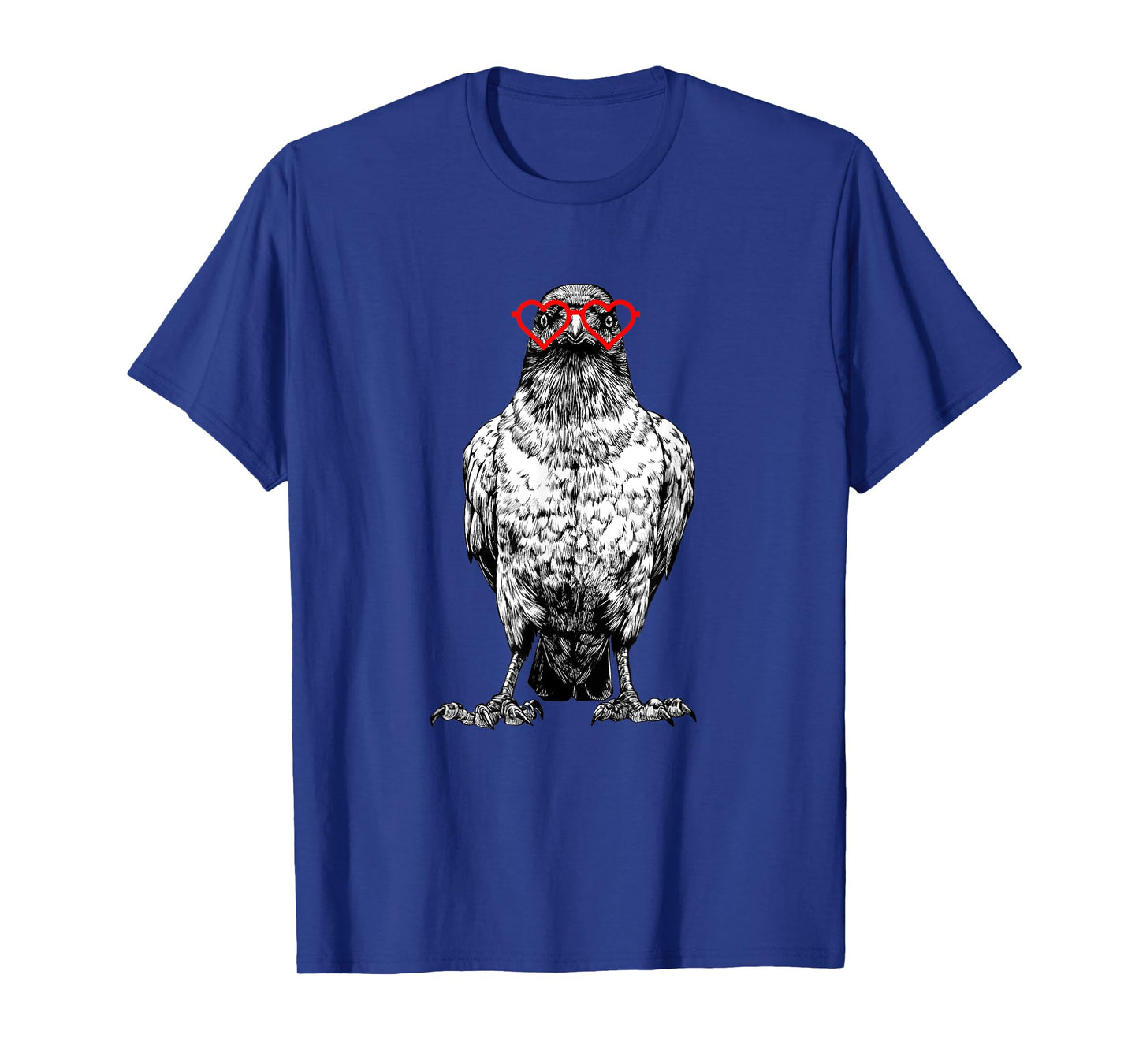 Crow Valentines Day Bird Lover Animal lovers. T-Shirt