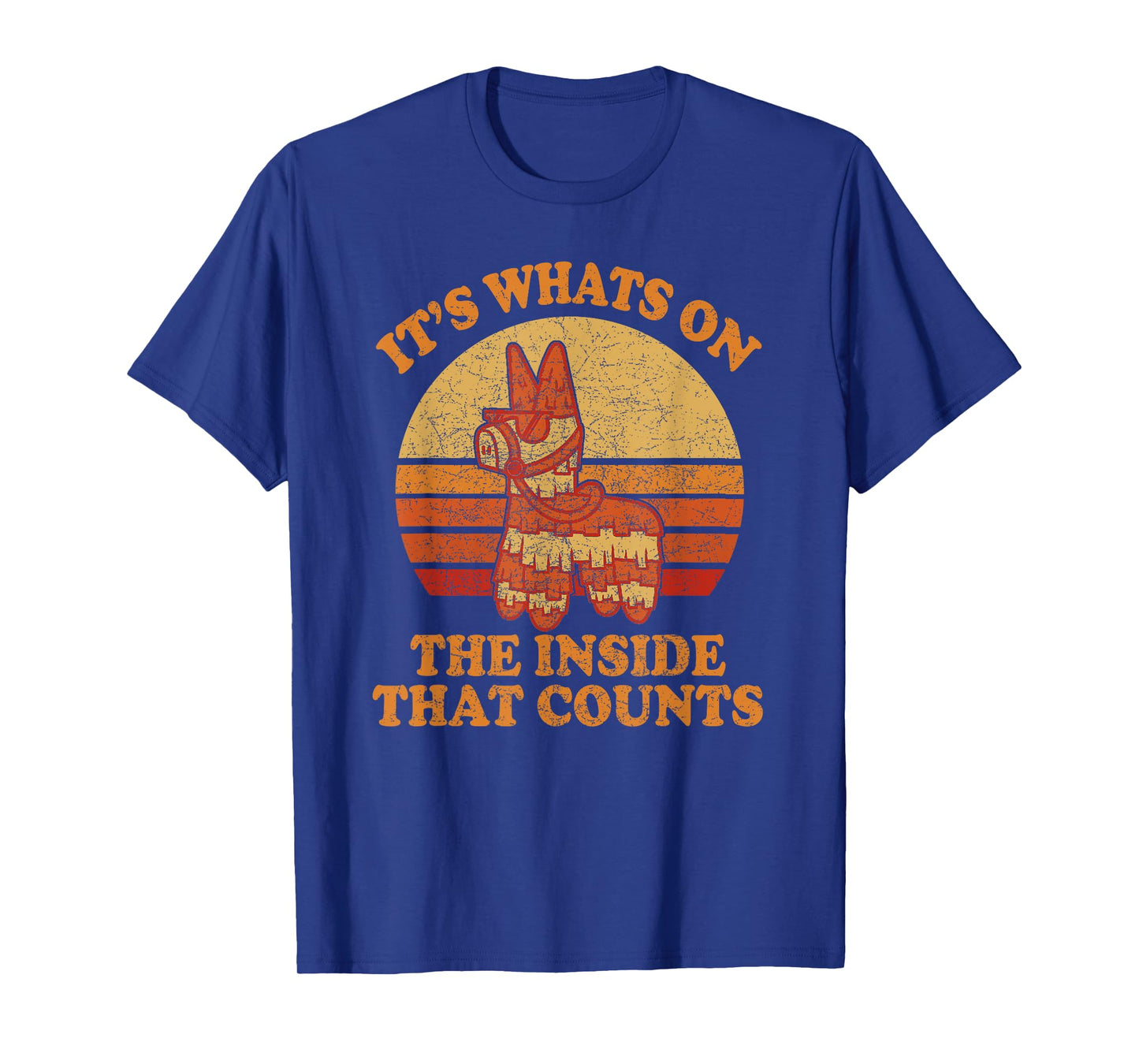 Its Whats on the Inside that Counts - Retro Donkey Pinata T-Shirt