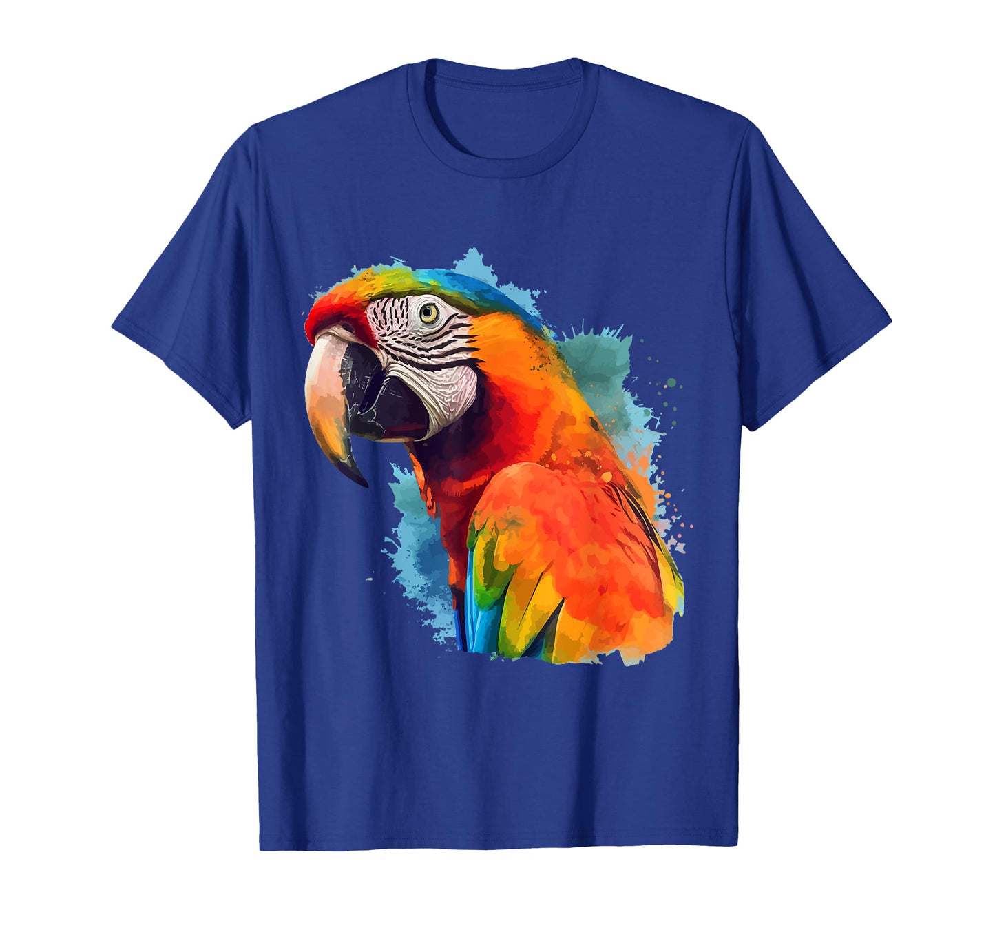 Colorful Parrot Watercolor T-Shirt