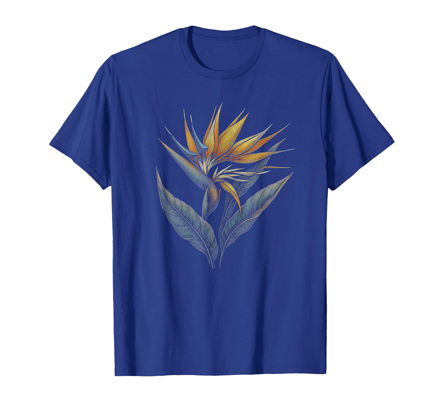 Bird Of Paradise Flower Art Design For Women And Men T-Shirt
