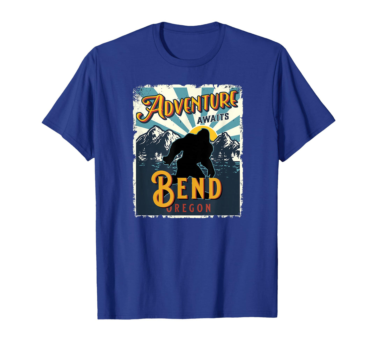 Bend Oregon USA Sasquatch Big Foot Bigfoot Souvenir T-Shirt
