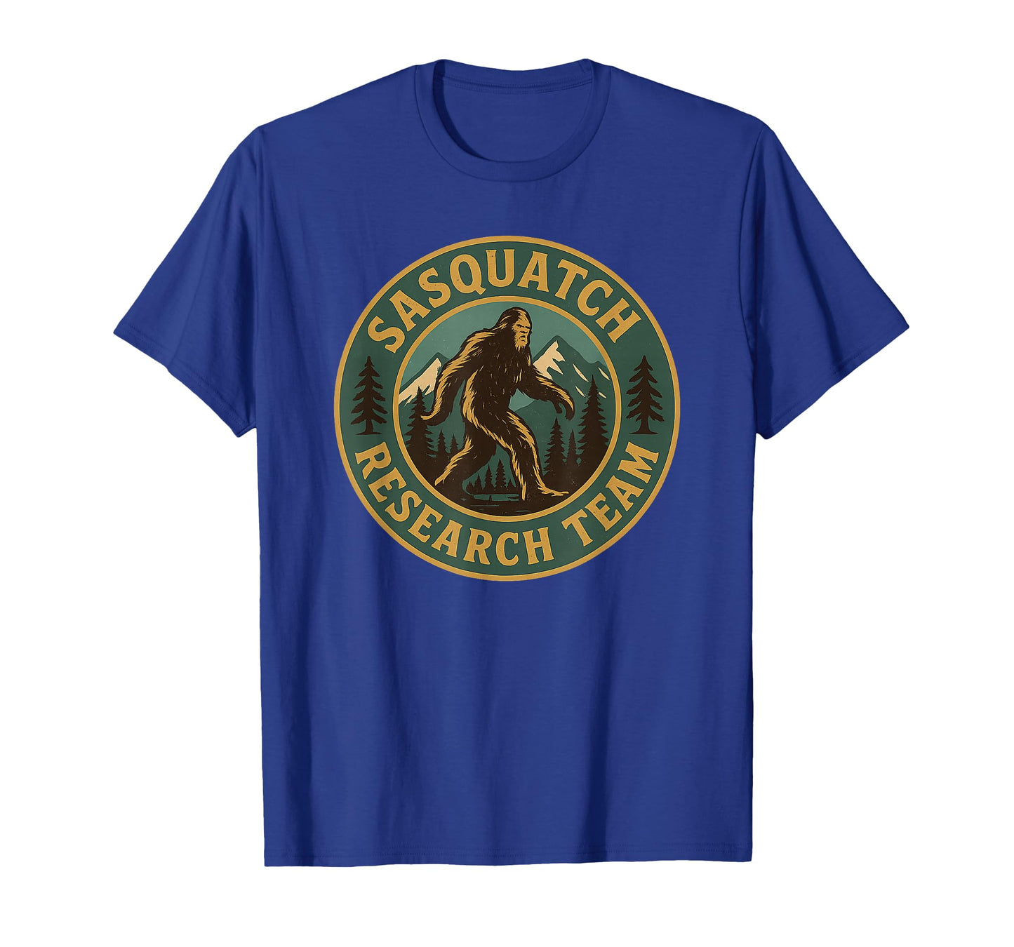 Sasquatch Research Team Bigfoot Cryptic Graphic T-Shirt