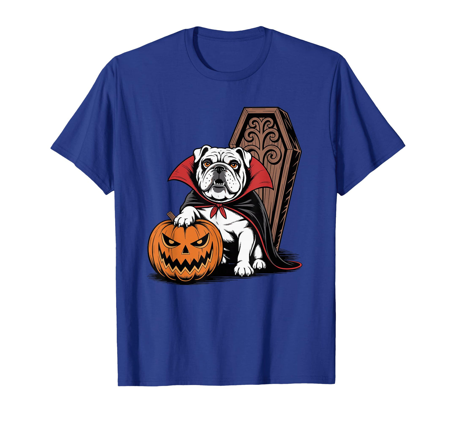 Halloween English Bulldog Coffin Bulldogs T-Shirt