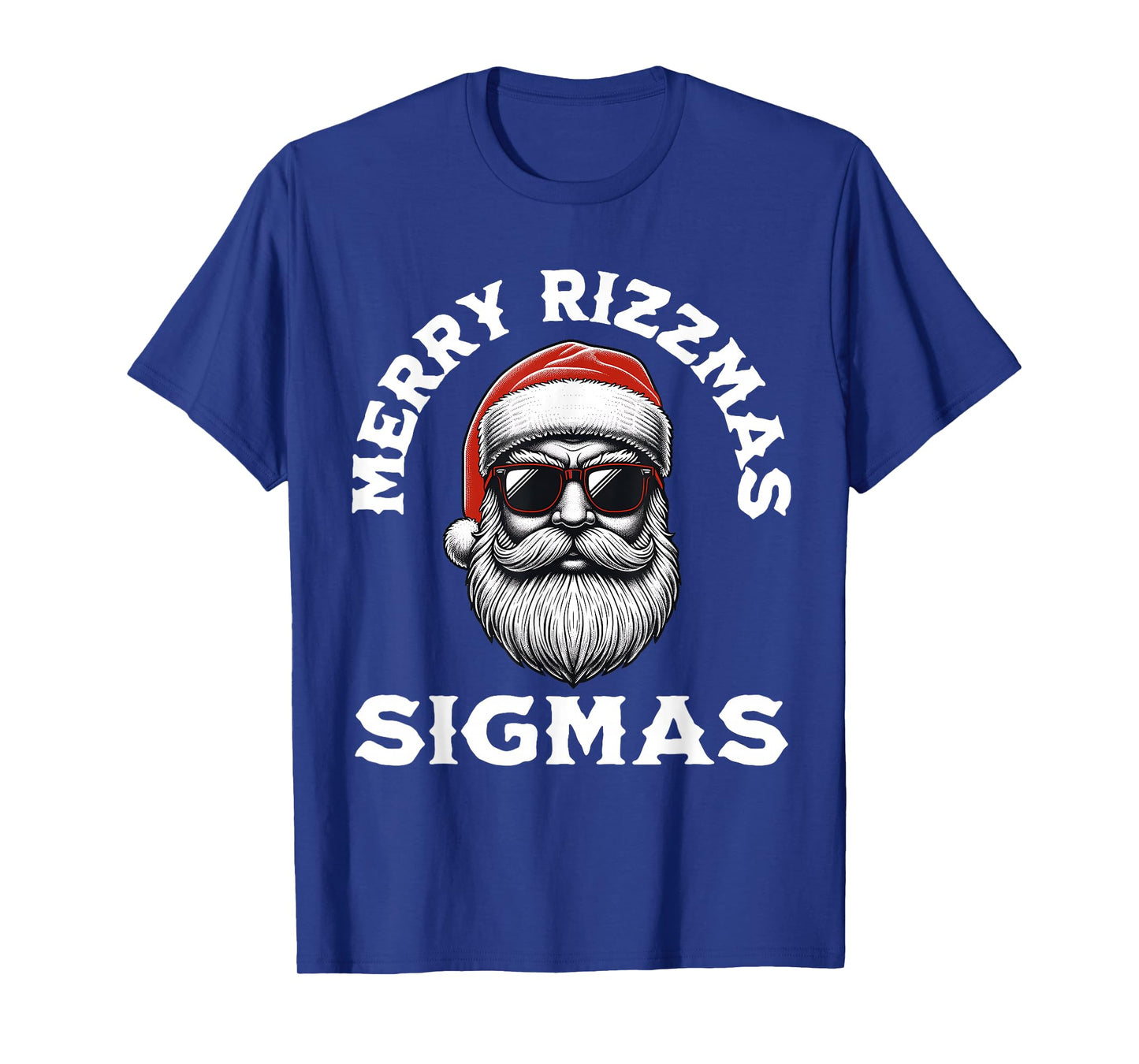 Merry Rizzmas Sigmas Rizz Christmas Santa Teen Gen Alpha T-Shirt