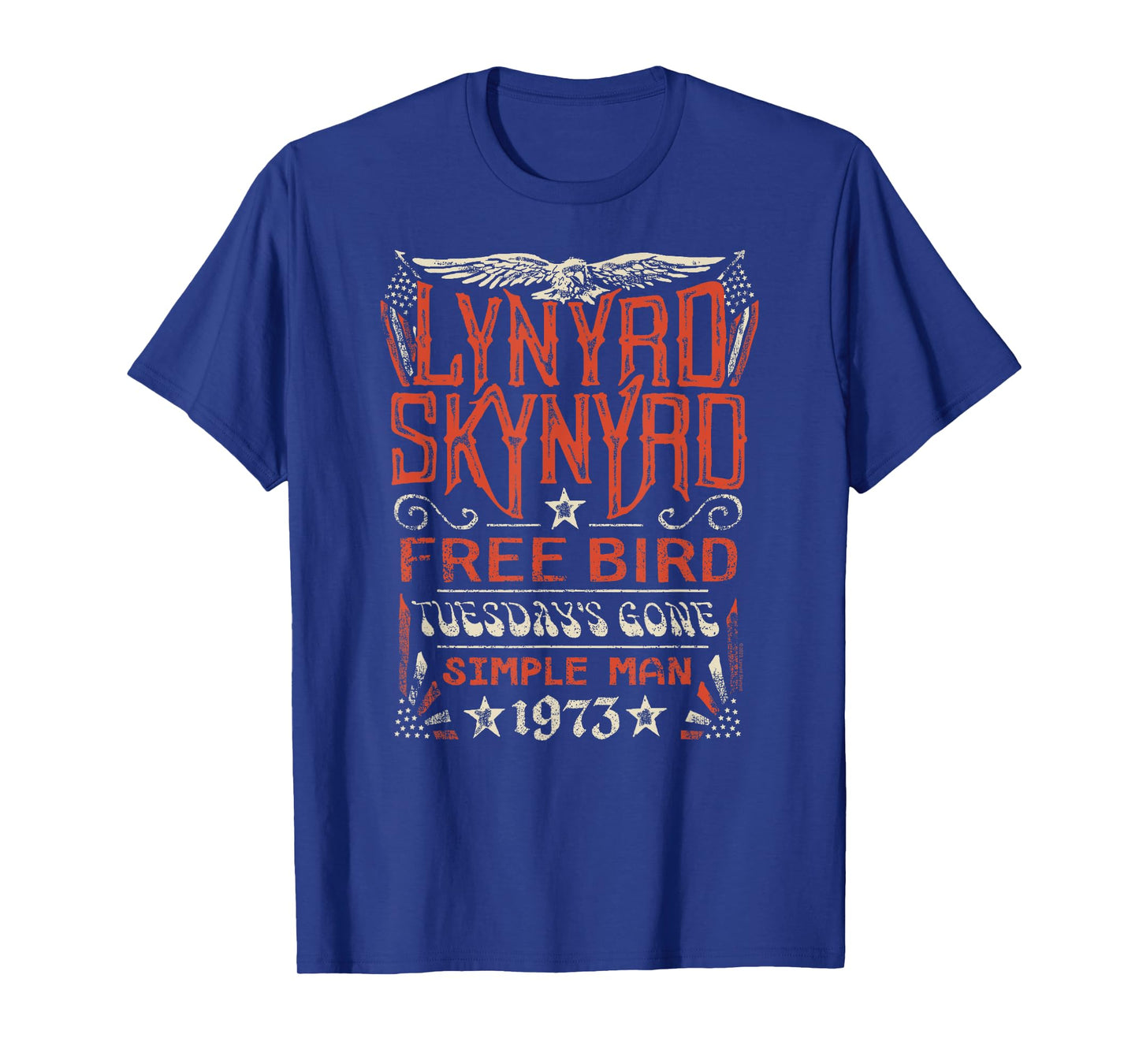 Lynyrd Skynyrd - Free Bird Tuesday's Gone Simple Man Songs T-Shirt